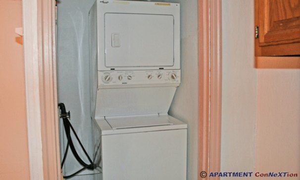 Washer & Dryer in Bathroom