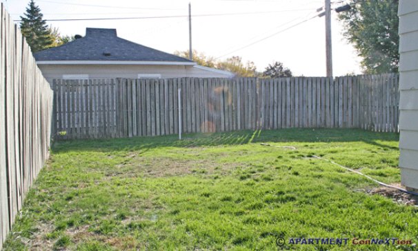 Fenced Back Yard