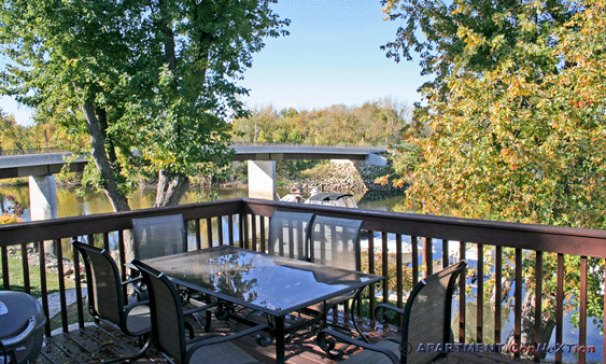 Large Deck with River View