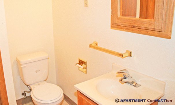 Full Bathroom (toilet alcove)