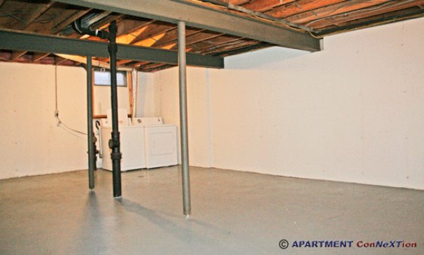 Clean and Dry Full Basement