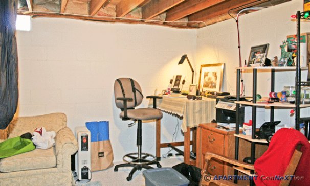 Partially Finished Basement