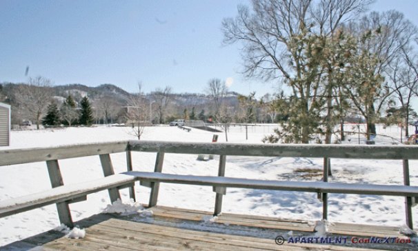 Deck View of Park & Bluffs