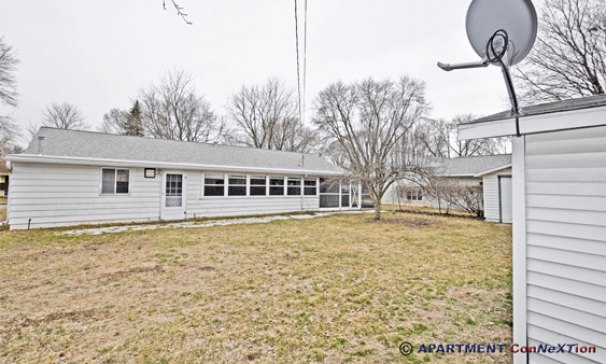 Backyard View to House