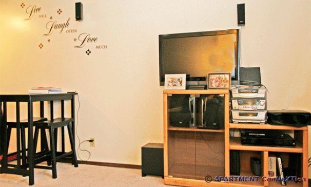 Living Room & Dining Area