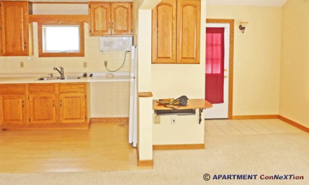 Kitchen, Desk, Entry