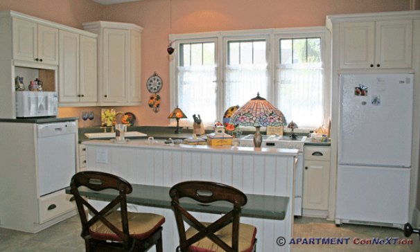 Kitchen View from Office