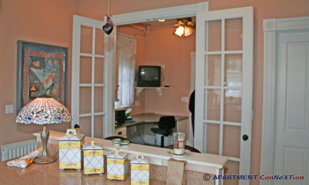 Kitchen View to Office