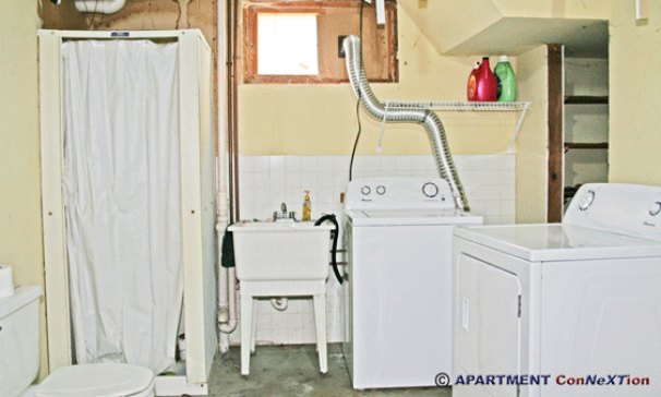 Washer / Dryer & Basement Bath