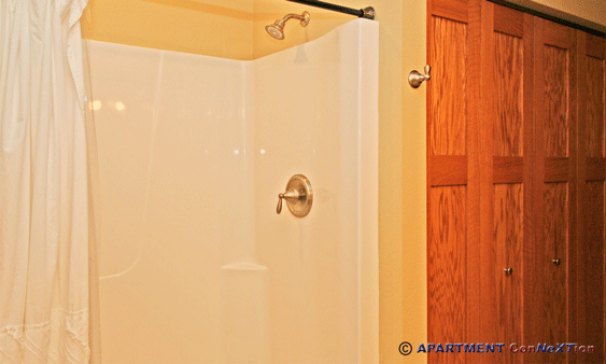 Bathroom 2 Shower & Linen Closet