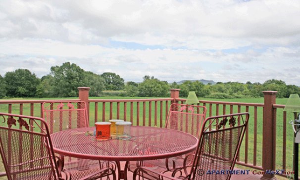 Deck with Rural View