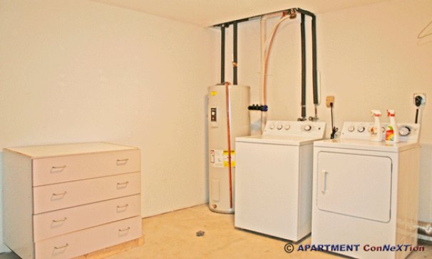 Basement Laundry with Washer/Dryer