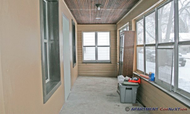 Enclosed Wrap-Around Porch