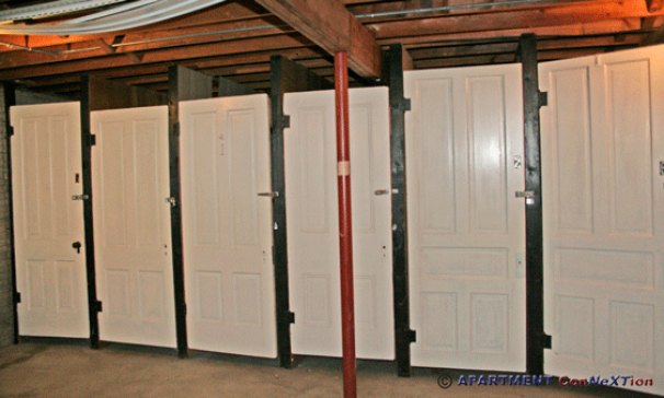 Building Basement Storage Lockers