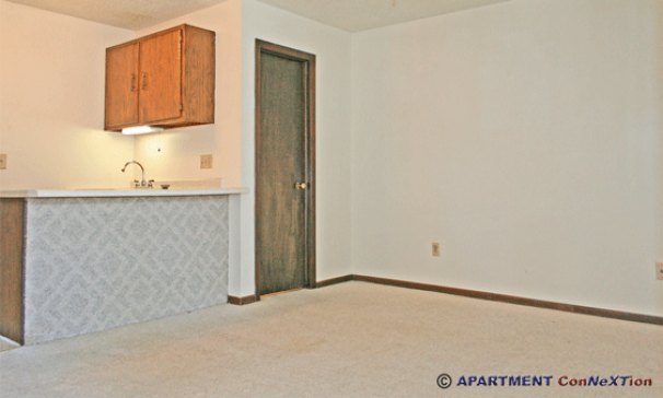 Kitchen from living room