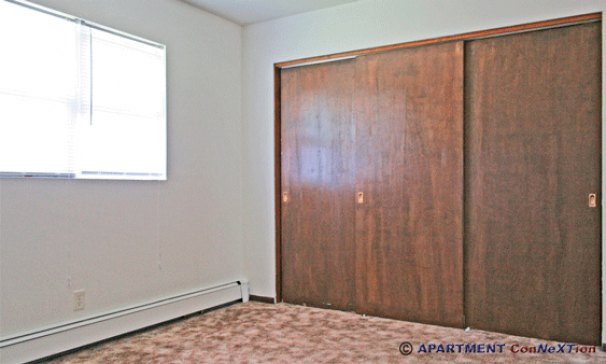 Bedroom Double Closets