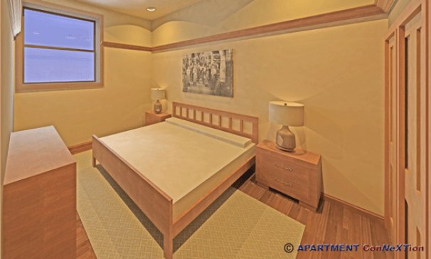 Bedroom  (Architectural Rendering)