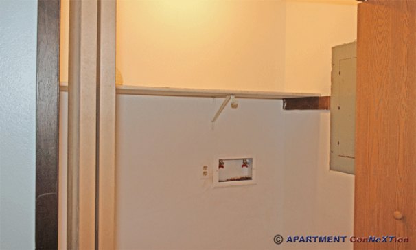 Laundry Closet for Full Size Washer/Dryer