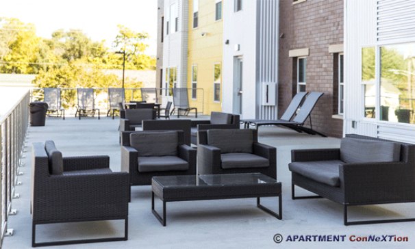 Outdoor Deck Lounge Area