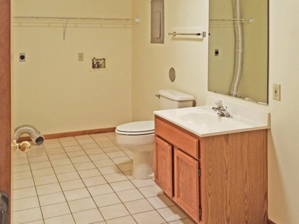 Half-Bathroom / Laundry Room