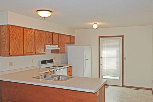 Kitchen with Dinette by Deck Door