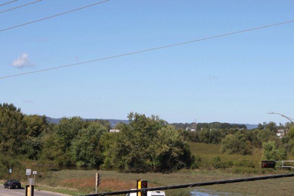 View Over La Crosse River Marshlands