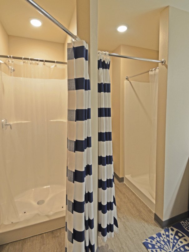 Double Shower Bathroom