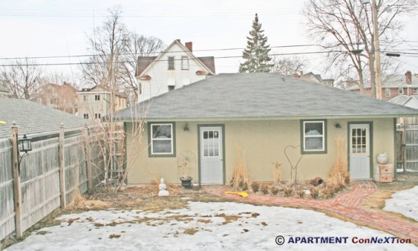 View of Yard & Garage