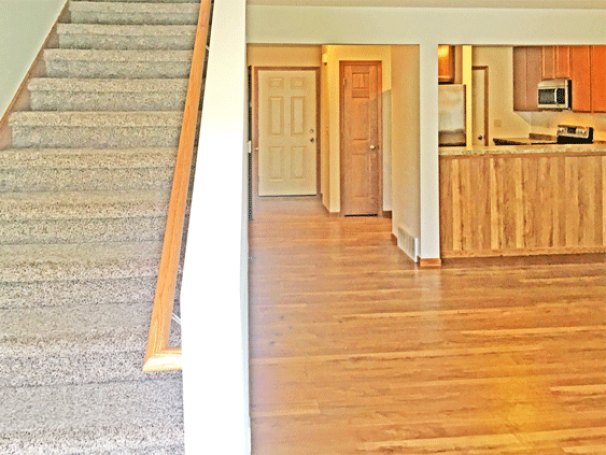 Stairs, Dining Room, Kitchen