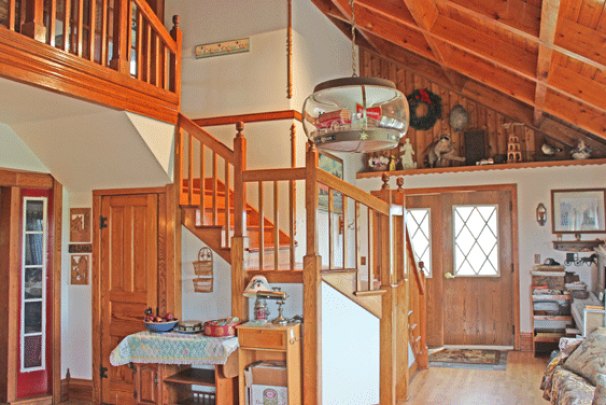 1st Floor Parlor Staircase to Upper Living Area