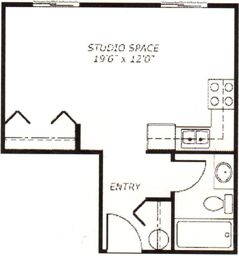 Studio Floor Plan