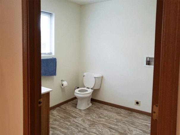 Half-Bath with Laundry Hook-Ups