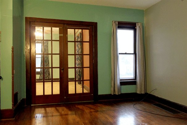 Bedroom - French Doors to Living Room