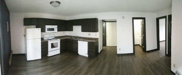 Kitchen and Living Room