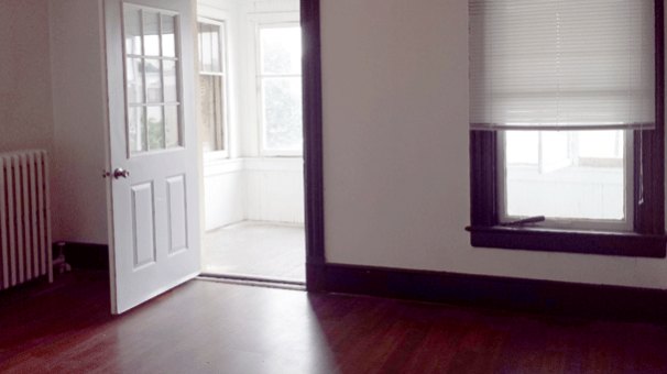 Living Room and Enclosed Porch