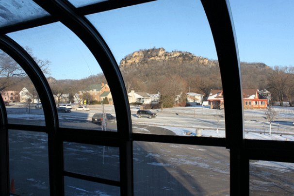 Bluff View from Exercise Room