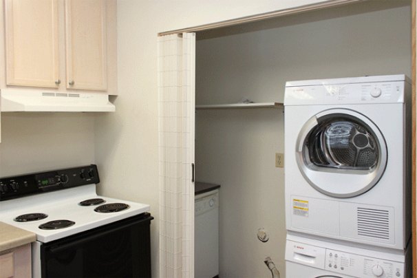 Kitchen / Laundry Closet