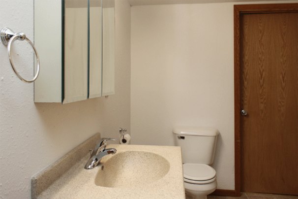 Bathroom (Bedroom Entry Door)