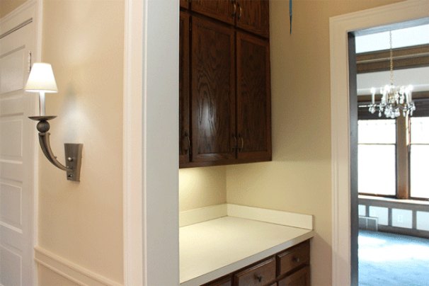 Kitchen Butler Pantry to Dining Room