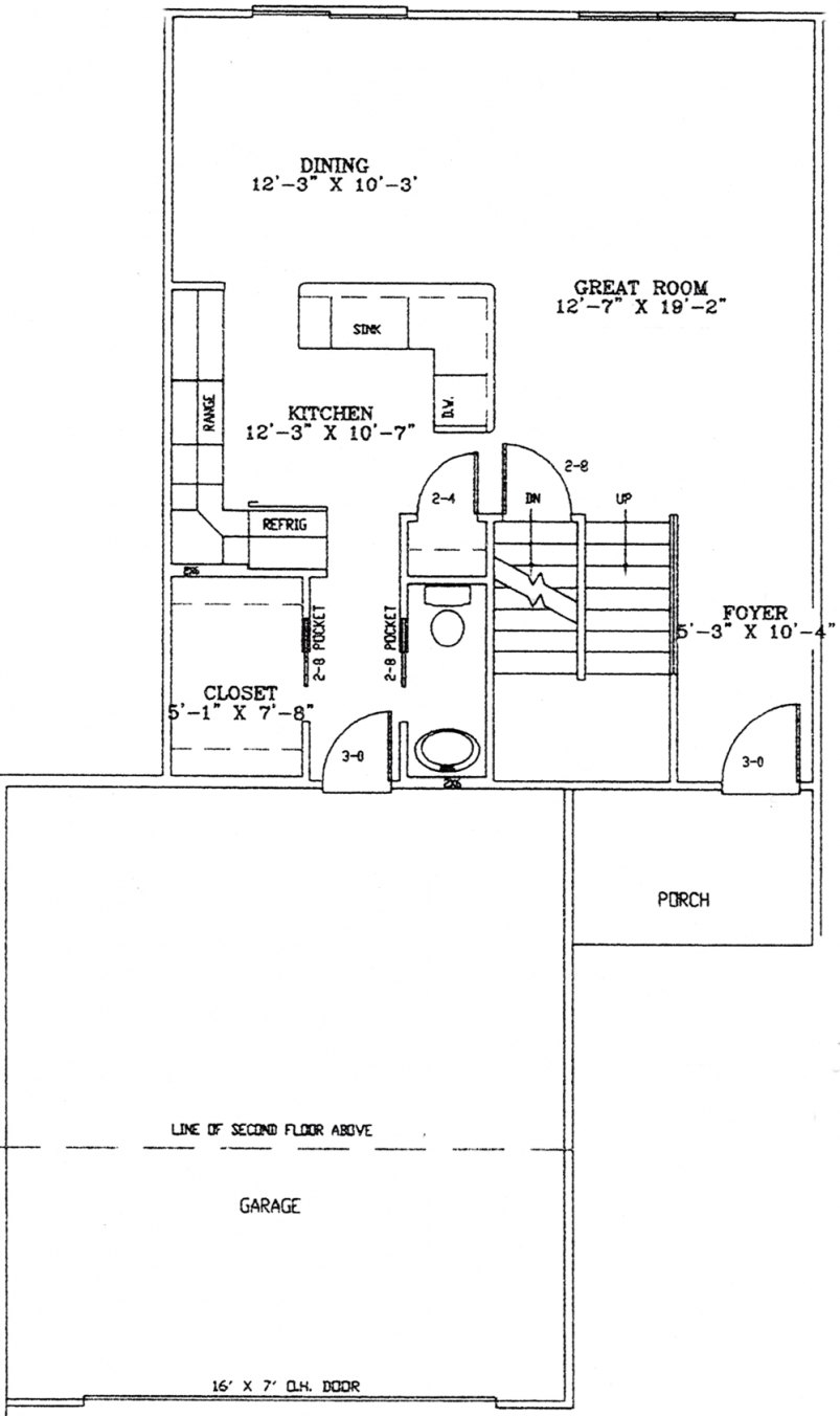 1st Level Floor Plan