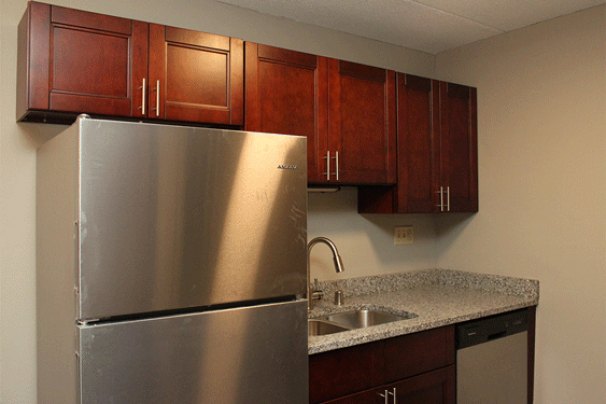 Cherry Cabinetry Kitchen