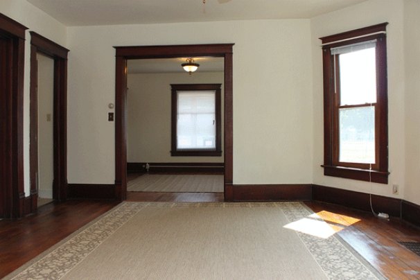 Living Room view to Bonus Den / Study / Office