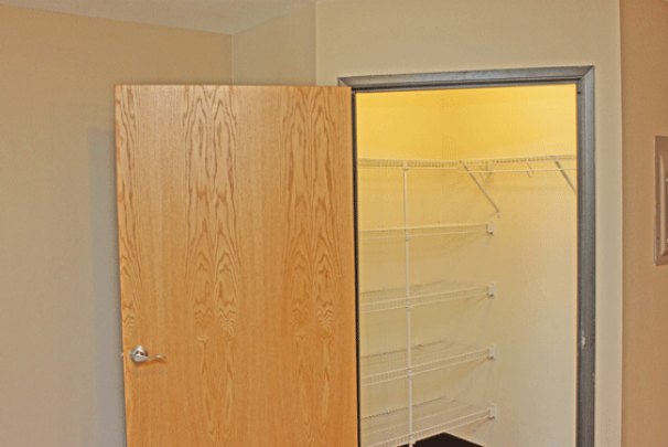 Living Room Storage Closet