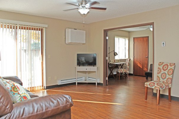 French Doors to 3rd Bedroom or Study