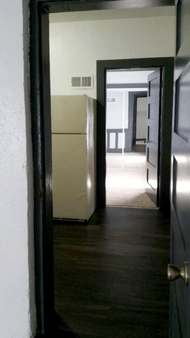 Kitchen view to Bedroom 2