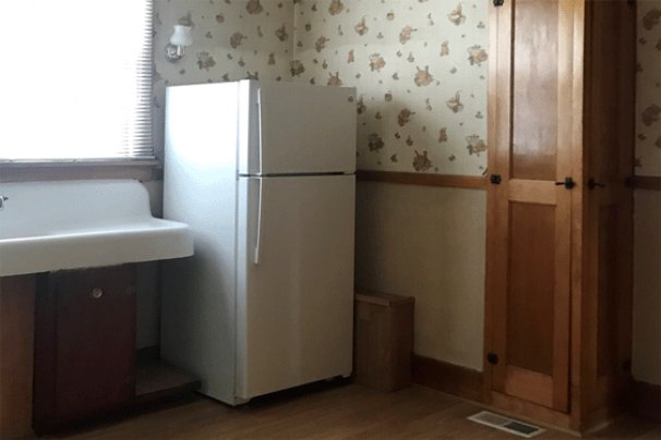 Kitchen (new refrigerator installed)