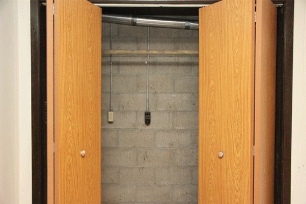 Lower Level Laundry Closet Lower Level Laundry Closet