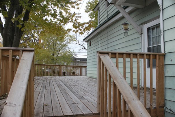 Amish Deck (entry door)