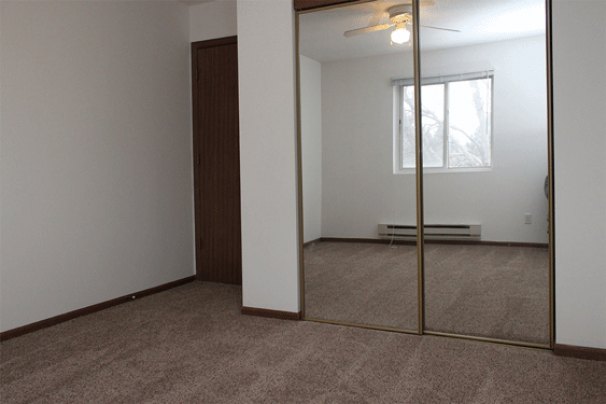 Bedroom 2 Mirror Closet