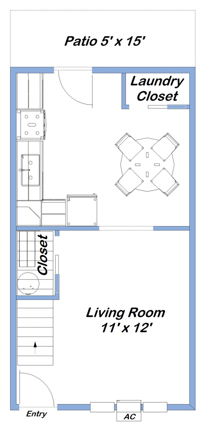 1st Level Floor Plan